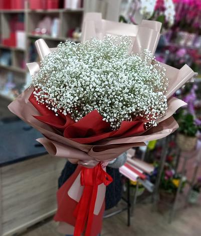 Букет цветов из: Гипсофила в Большая Соснова
