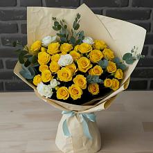 Букет цветов из:  Розы в Большая Соснова