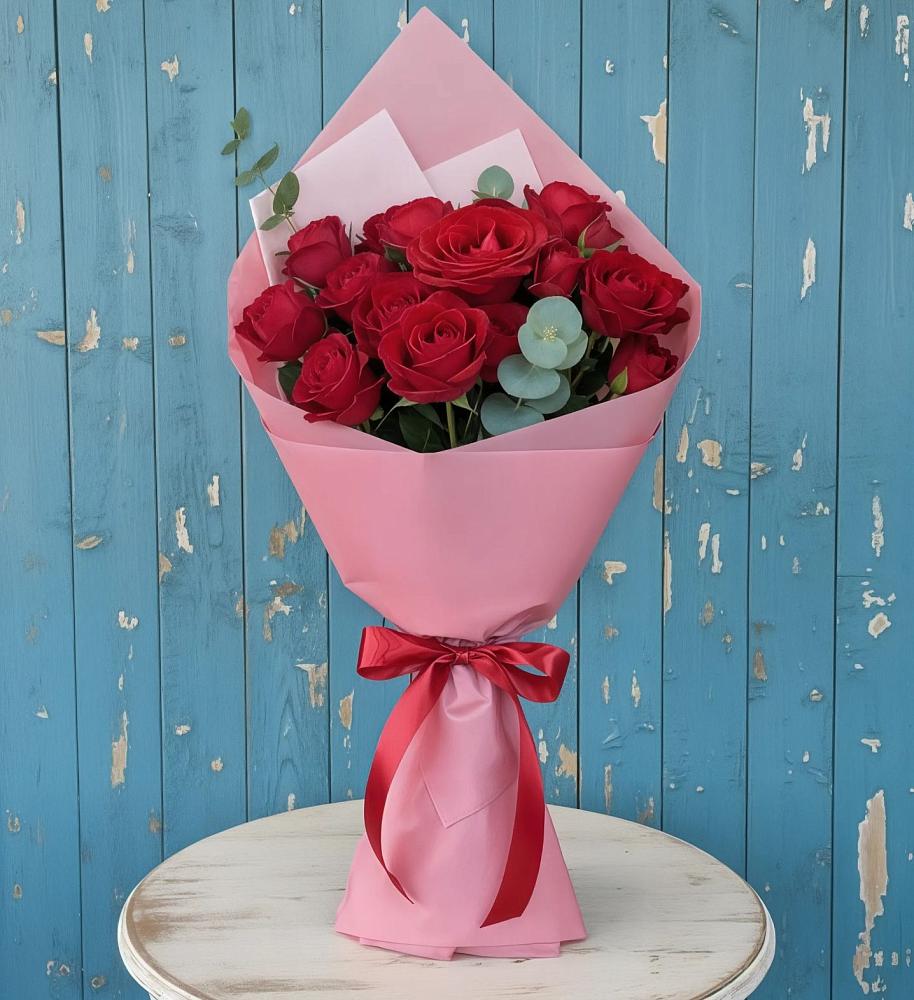 Букет цветов из: Розы в Большая Соснова