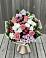 Букет цветов из: Альстромерии, Гвоздики, Розы и Хризантемы в Большая Соснова