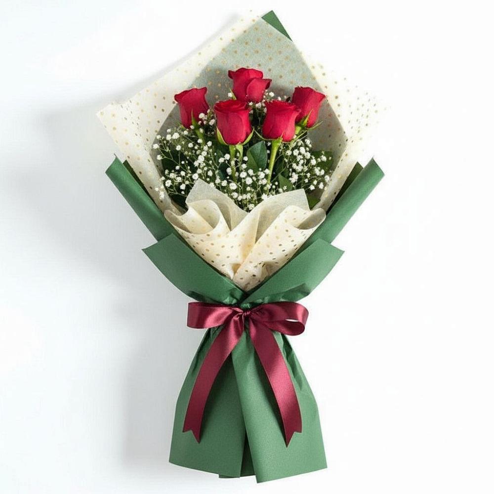 Букет цветов из: Розы в Большая Соснова