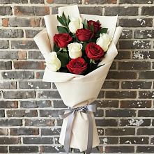 Букет цветов из:  Розы #REPLACE_PRED# Большая Соснова