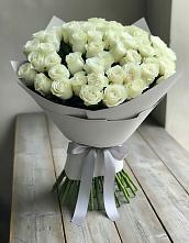 Букет 35 Белых роз #REPLACE_PRED# Большая Соснова