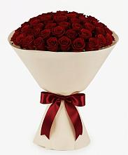 Букет 101 Бордовая роза Блэк Бакарра #REPLACE_PRED# Большая Соснова