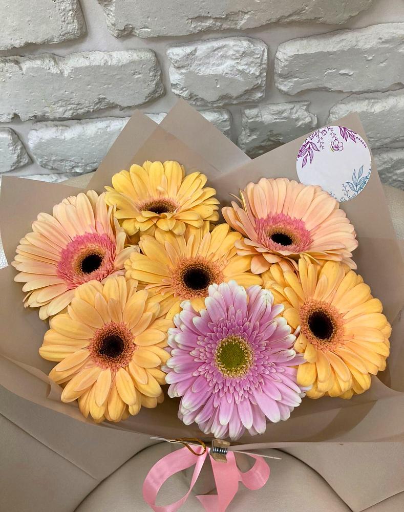 Букет цветов из: Герберы в Большая Соснова