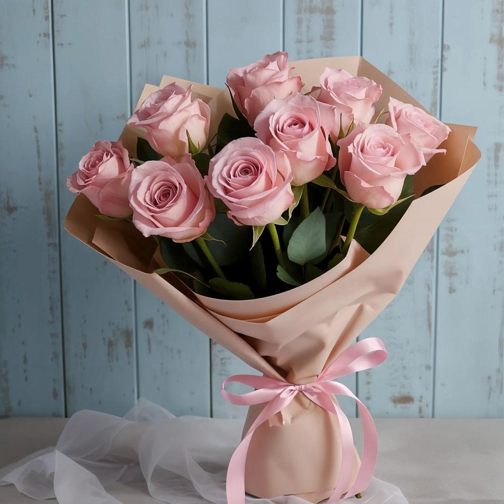 Букет цветов из: Розы в Большая Соснова