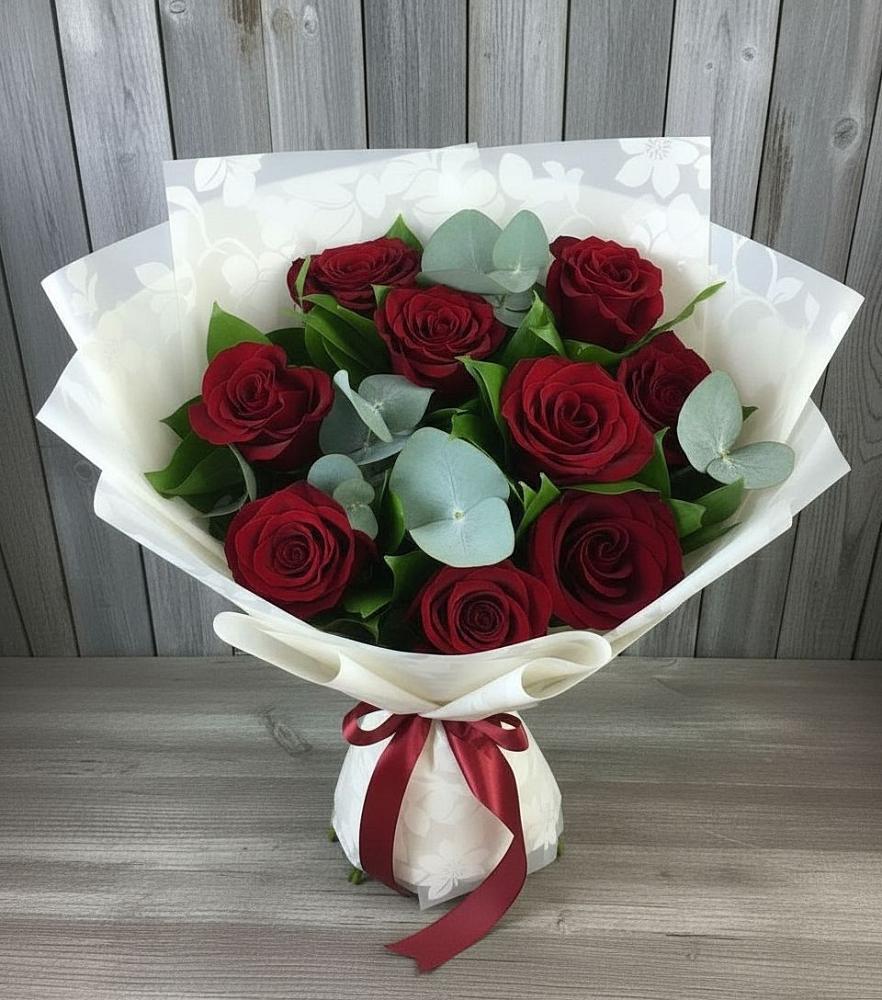 Букет цветов из: Розы в Большая Соснова