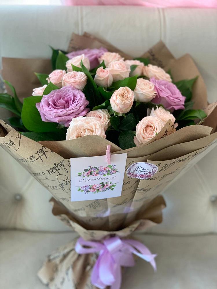 Букет цветов из: Розы в Большая Соснова