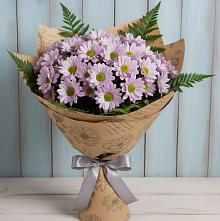 Букет цветов из:  Хризантемы в Большая Соснова