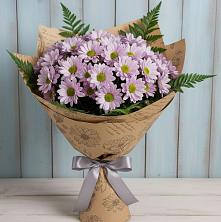 Букет цветов из:  Хризантемы в Большая Соснова