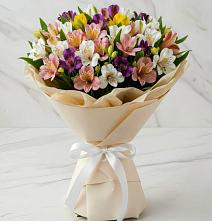 Букет цветов из:  Альстромерии #REPLACE_PRED# Большая Соснова