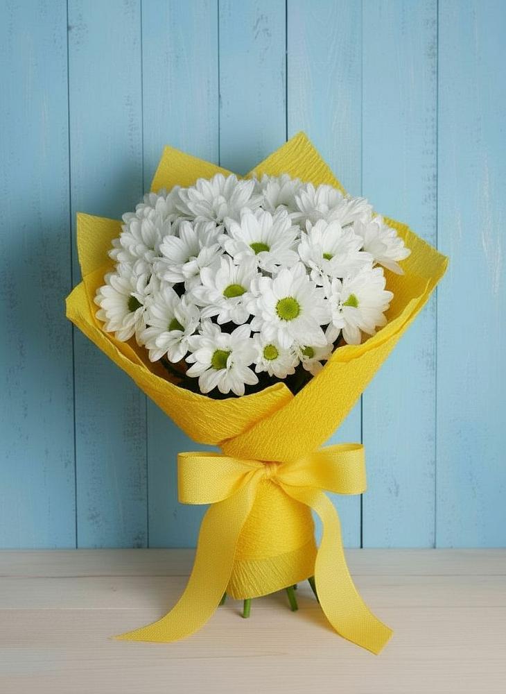 Букет цветов из: Хризантемы в Большая Соснова