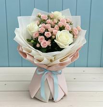 Букет цветов из:  Розы в Большая Соснова