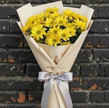 Букет цветов из:  Хризантемы #REPLACE_PRED# Большая Соснова