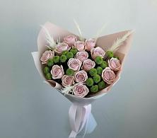 Букет цветов из:  Розы и Хризантемы в Большая Соснова