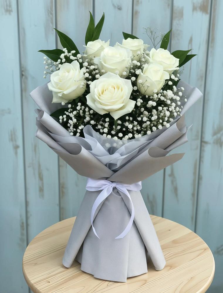 Букет цветов из: Розы в Большая Соснова