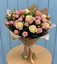 Букет цветов из:  Розы #REPLACE_PRED# Большая Соснова