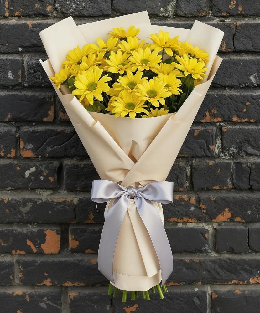 Букет цветов из: Хризантемы в Большая Соснова