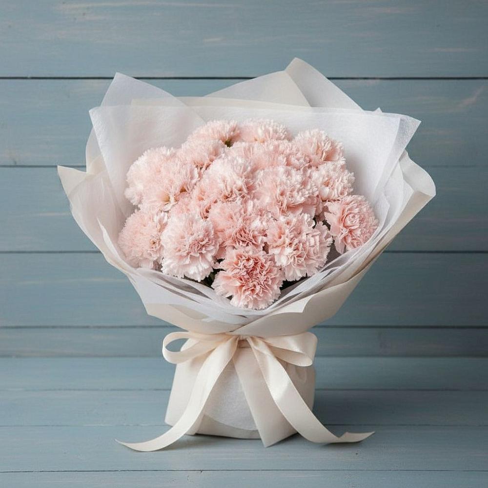 Букет цветов из: Гвоздики в Большая Соснова