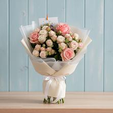 Букет цветов из:  Розы в Большая Соснова