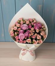 Букет цветов из:  Розы #REPLACE_PRED# Большая Соснова