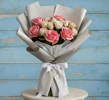 Букет цветов из:  Розы в Большая Соснова